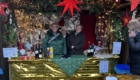 Unsere Bude auf dem Lorsbacher Weihnachtsmarkt am 30 .11.2024 auf dem Zimmerplatz