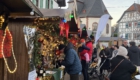 Unsere Bude auf dem Lorsbacher Weihnachtsmarkt am 30 .11.2024 auf dem Zimmerplatz